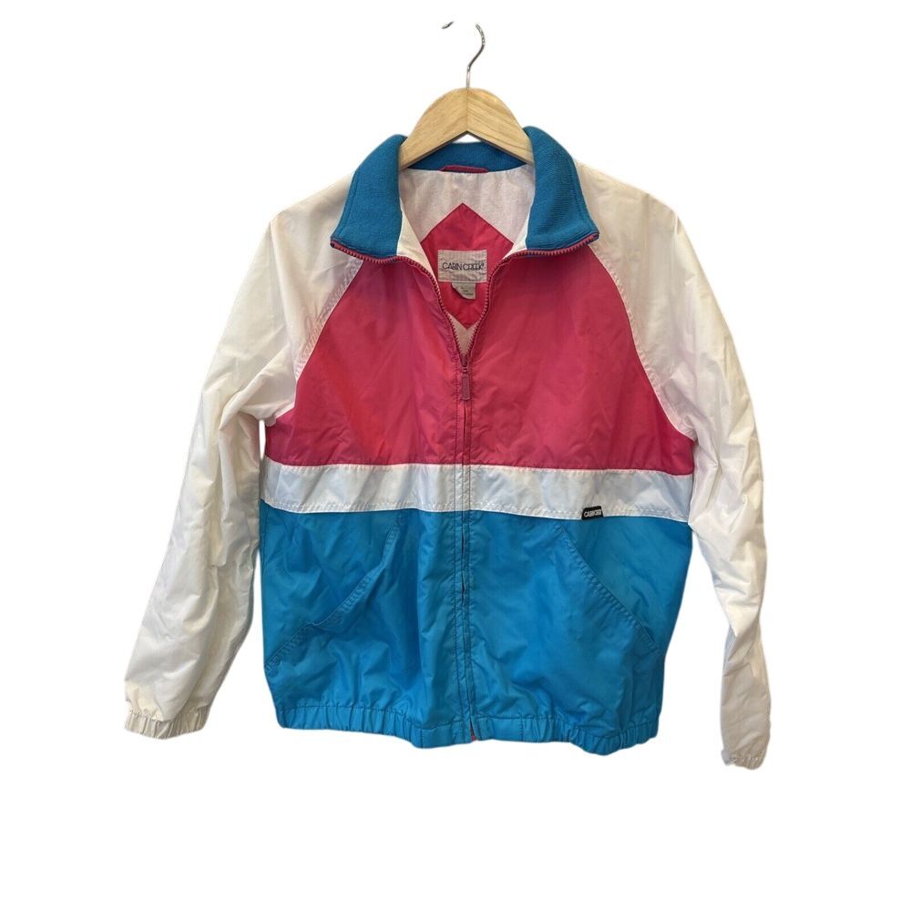 Women's Cabin Creek vintage 1980/90s nylon bomber size Large